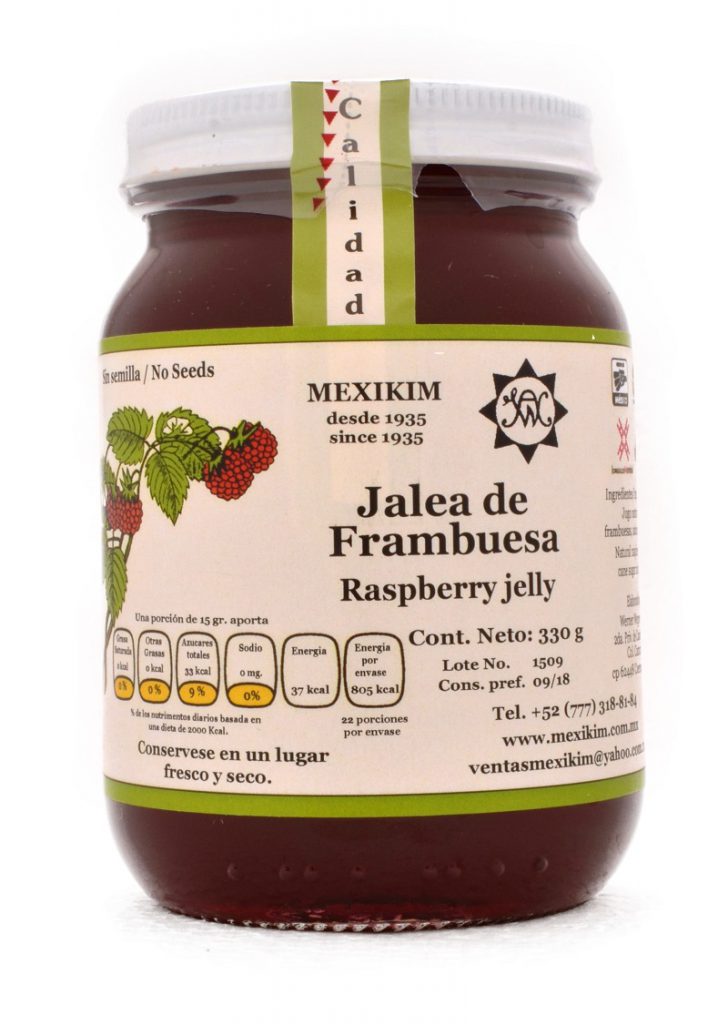 Jalea de Frambuesa 330 gr.